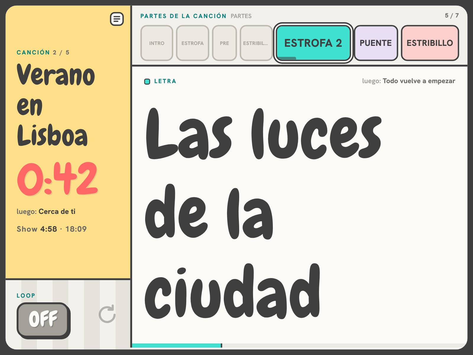 iPad de la banda