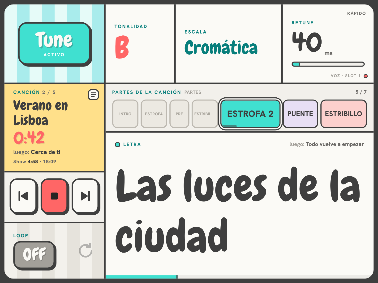 iPad del director musical